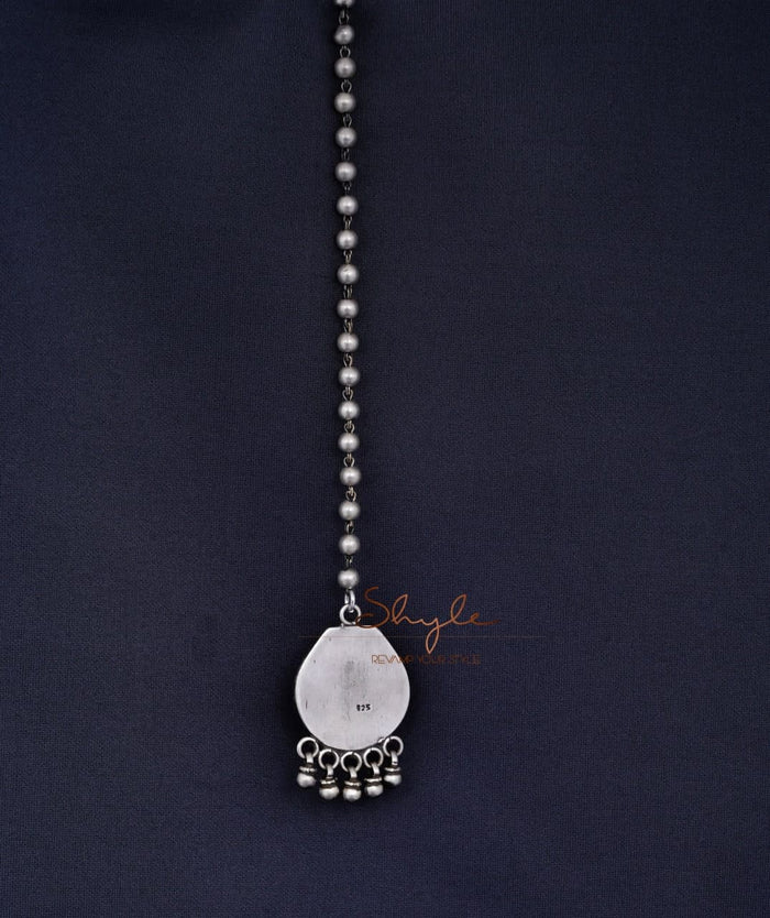 Dulari Petal ghughri Maangtika back
