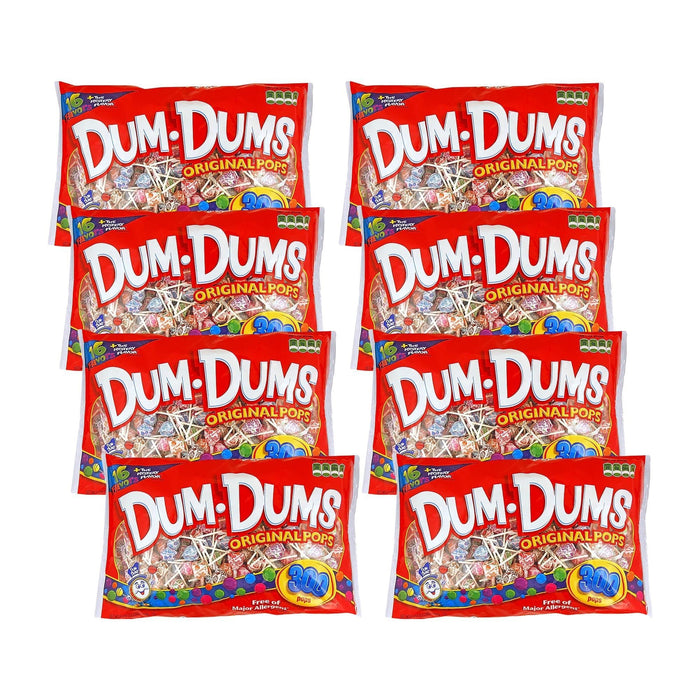 Dum Dums Original Mix Lollipops, 300 Count - 00060-Bag - LL Medico