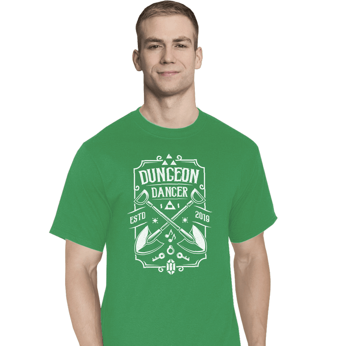Shirts T-Shirts, Tall / Large / Athletic grey Dungeon Dancer