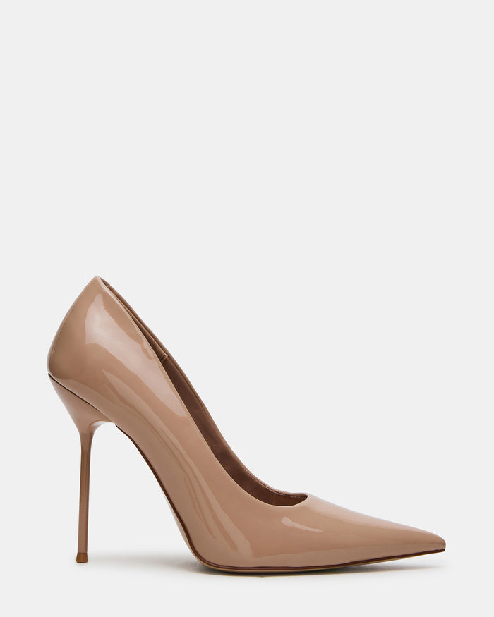 DYNASTY Blush Patent Pointed-Toe Pump Women's Stiletto Heel | Steve Madden