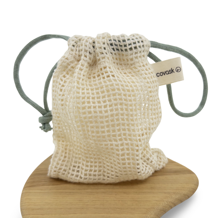 Ecovask Organic Cotton Soap Bag