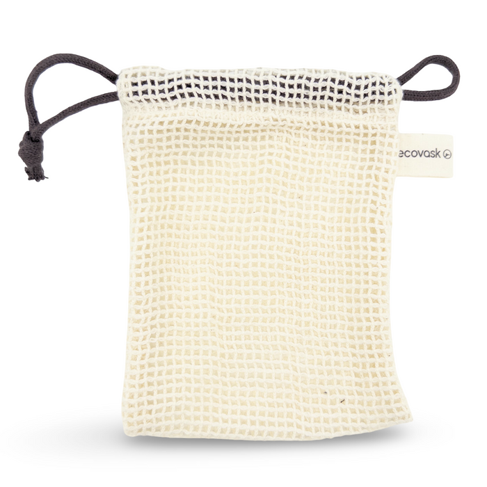 Ecovask Organic Cotton Soap Bag
