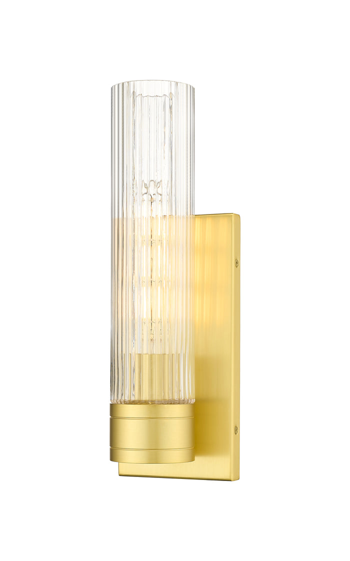 Satin Gold / Striped Clear
