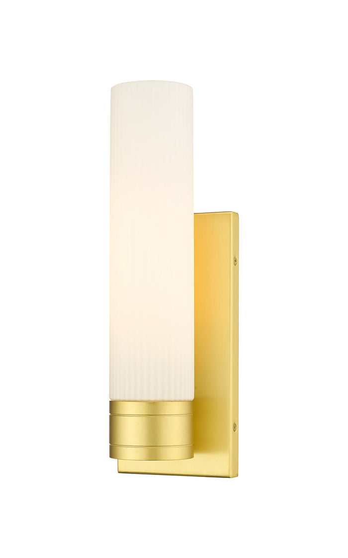 Satin Gold / Striped White