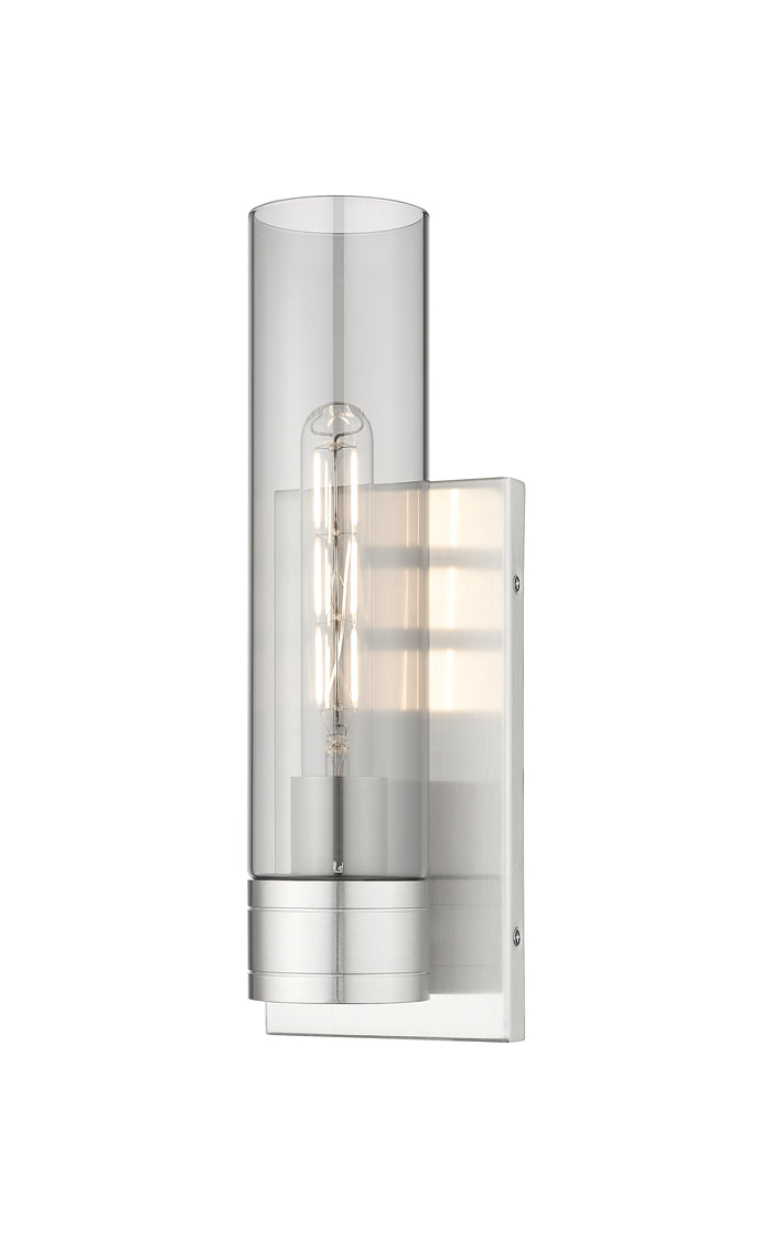 Satin Nickel / Light Smoke
