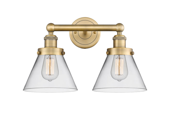 Brushed Brass / Clear