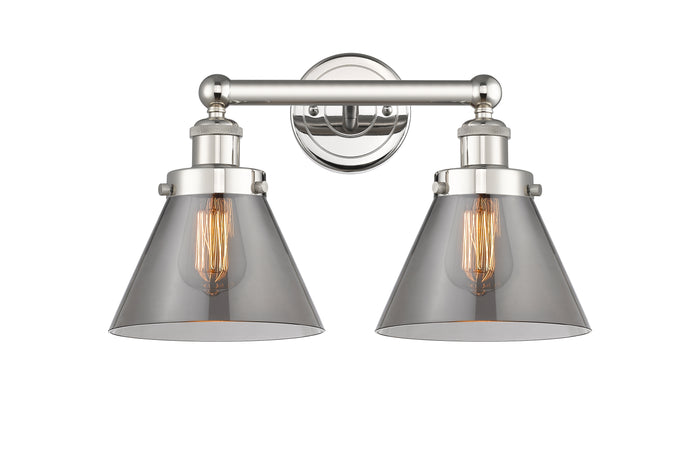 Polished Nickel / Light Smoke