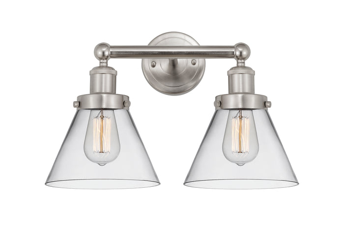Brushed Satin Nickel / Clear