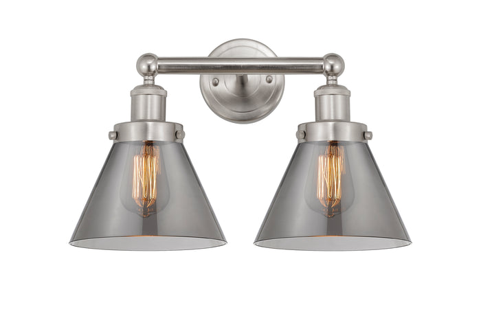 Brushed Satin Nickel / Light Smoke