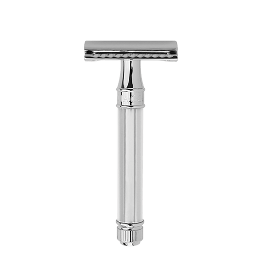 Edwin Jagger Octagonal Chrome Double Edge Razor