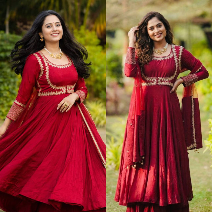 Elegance in Red Timeless Beauty Wear