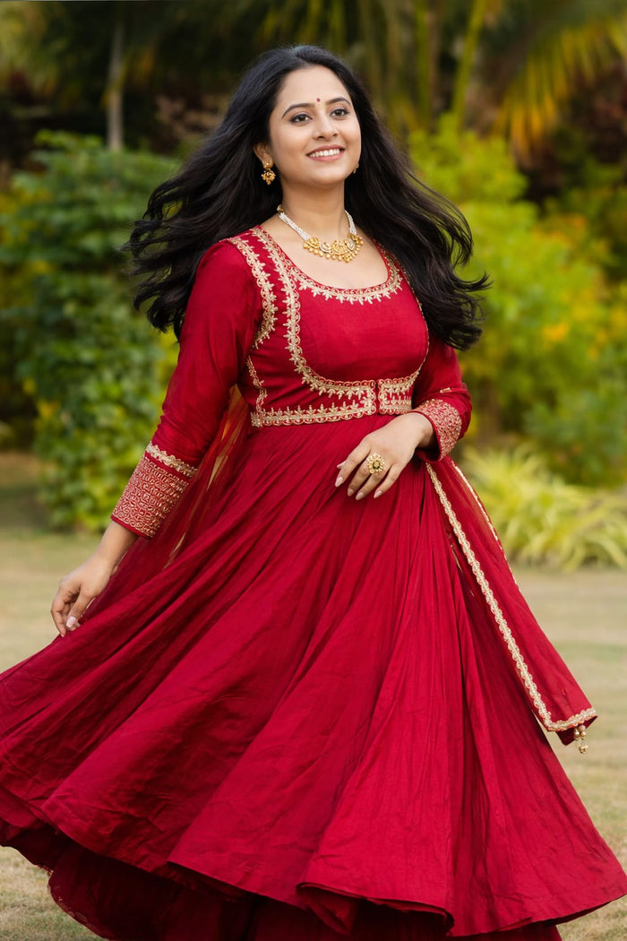 Elegance in Red Timeless Beauty Wear