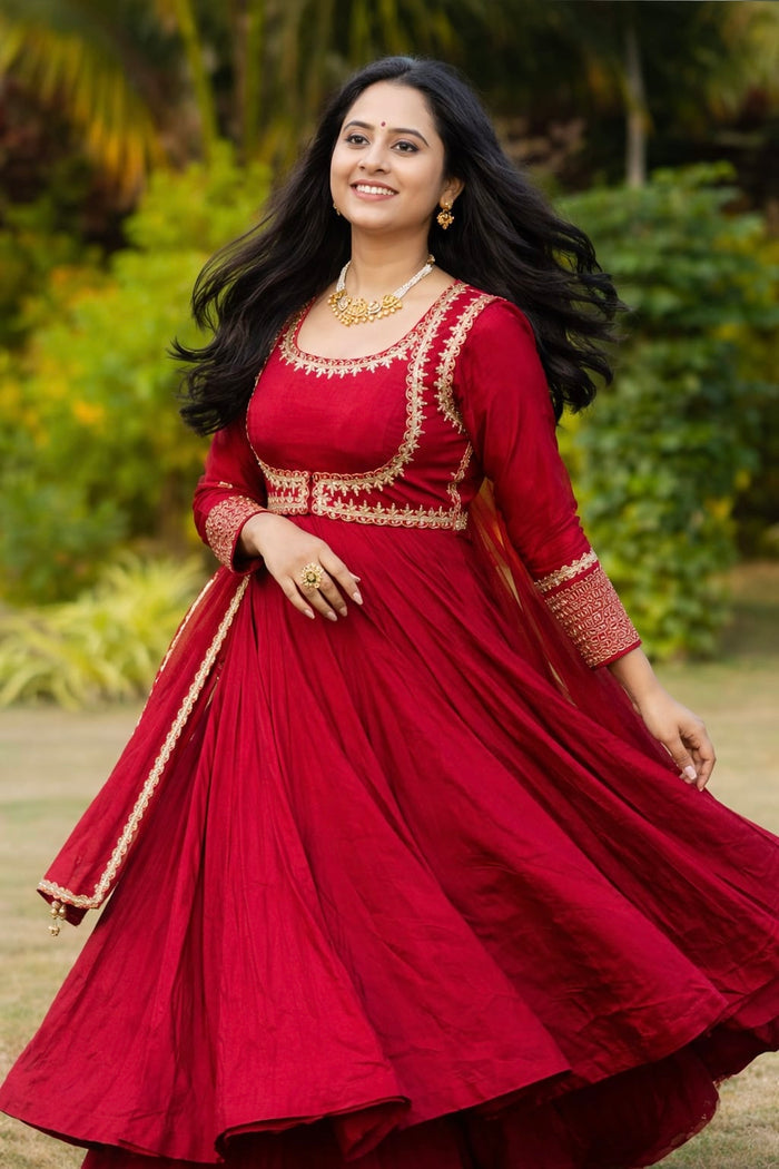 Elegance in Red Timeless Beauty Wear