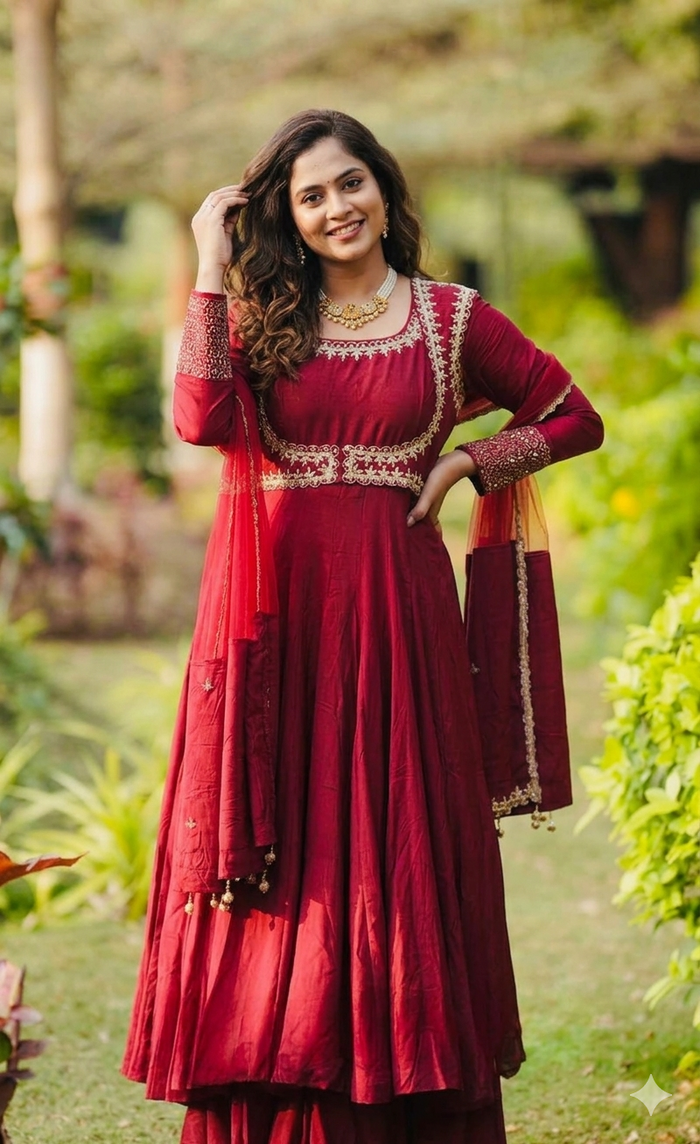 Elegance in Red Timeless Beauty Wear