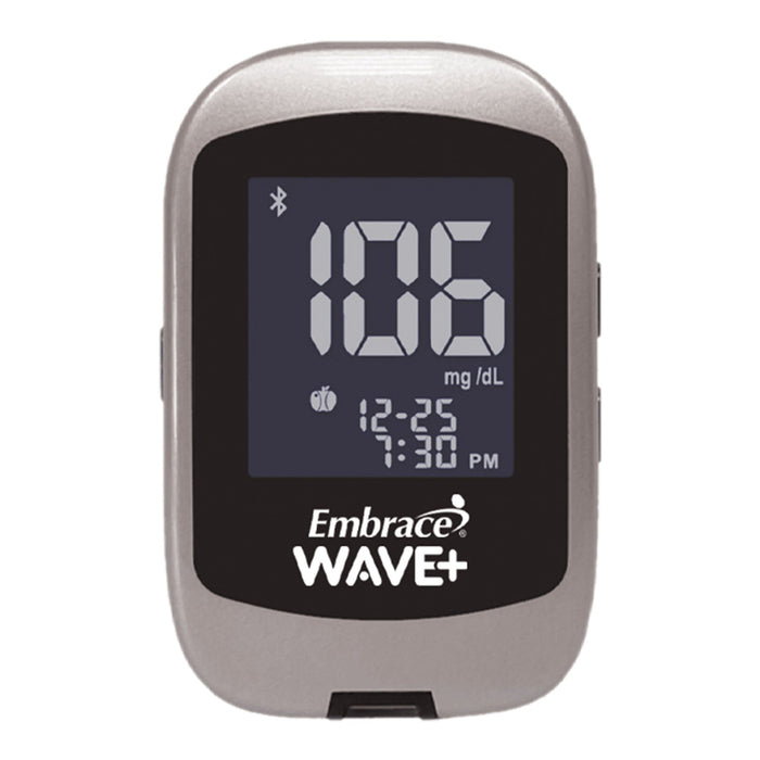 Embrace Wave+ Blood Glucose Meter - APX04AB0400BT-Single - LL Medico