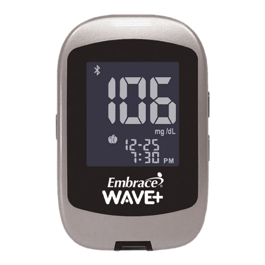 Embrace Wave+ Blood Glucose Meter - APX04AB0400BT-Single - LL Medico