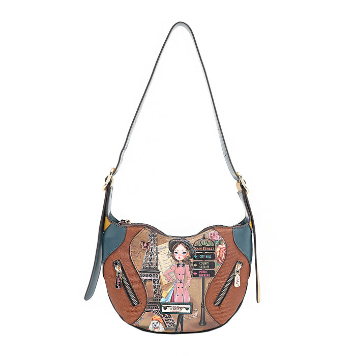 EMILY GOES PARIS SADDLE BAG