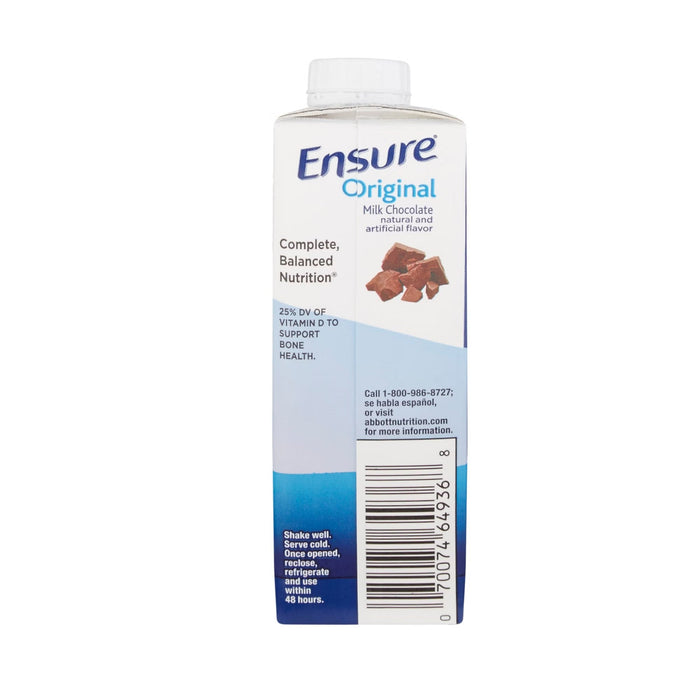 Ensure Original Therapeutic Nutrition Shake, Chocolate, 8 oz - 64937-Single - LL Medico
