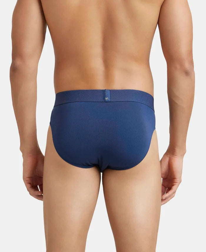 Environment Friendly Tencel Lyocell Fiber Brief With Natural Stayfresh Properties - Insignia Blue-3