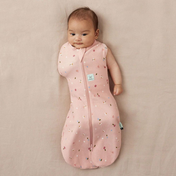 ErgoPouch Cocoon Swaddle Sleeping Bag 1.0 Tog - Daisy