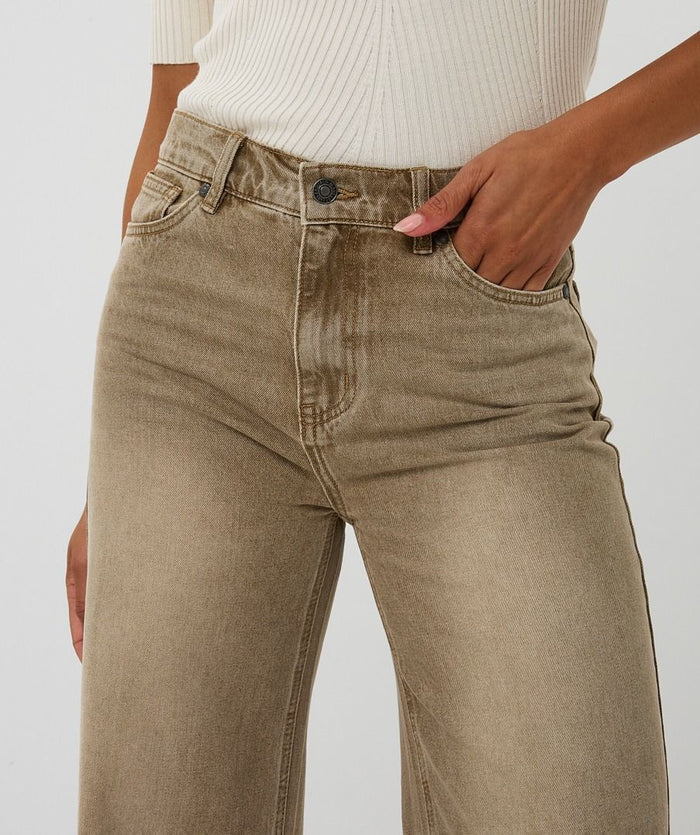 ESQUALO WIDE LEG TROUSERS