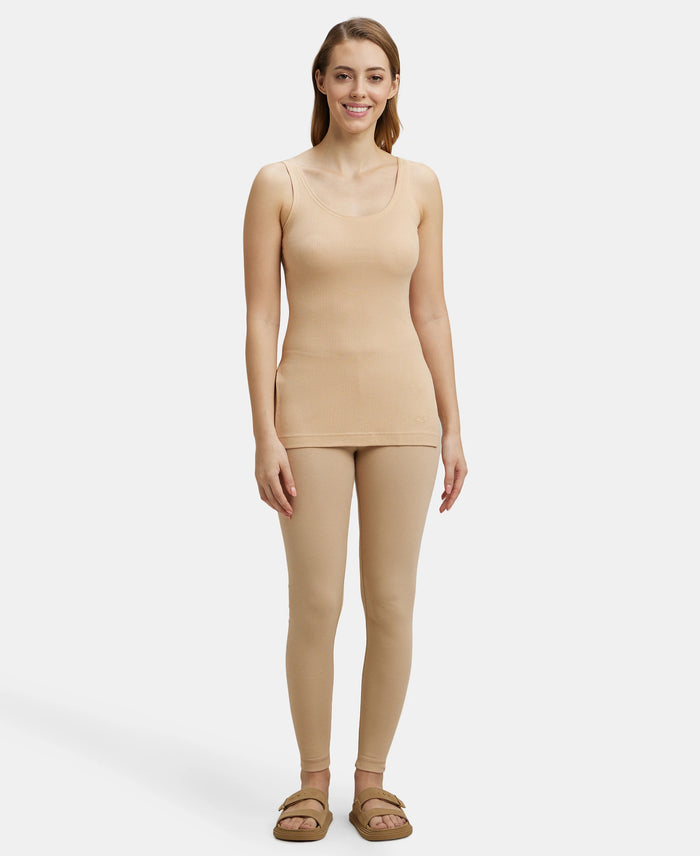 Extra Warmth Super Combed Cotton Rich Thermal Tank Top with StayWarm Technology - Skin