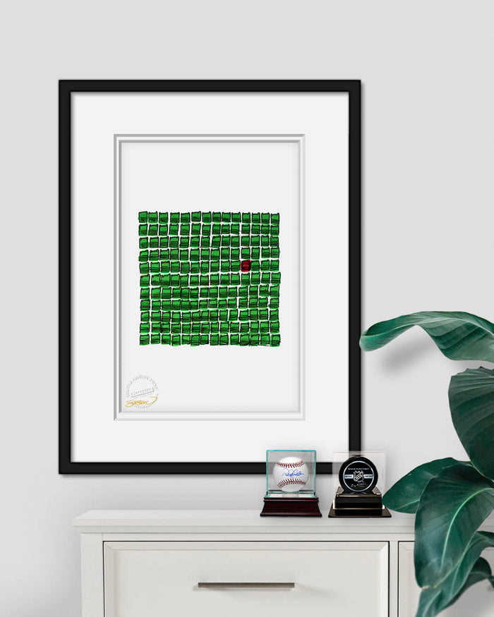 Fenway Park Ink Sketch