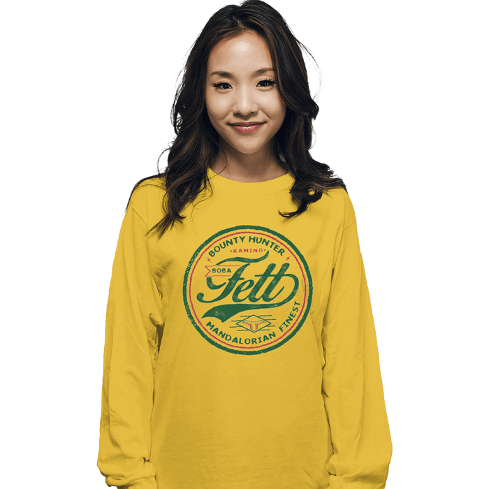 Long Sleeve Shirts, Unisex / Small / Gold