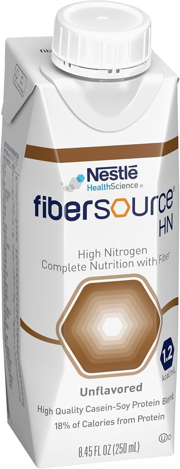 Fibersource HN Tube Feeding Formula, Unflavored, 250 mL - 10043900185504-Case - LL Medico