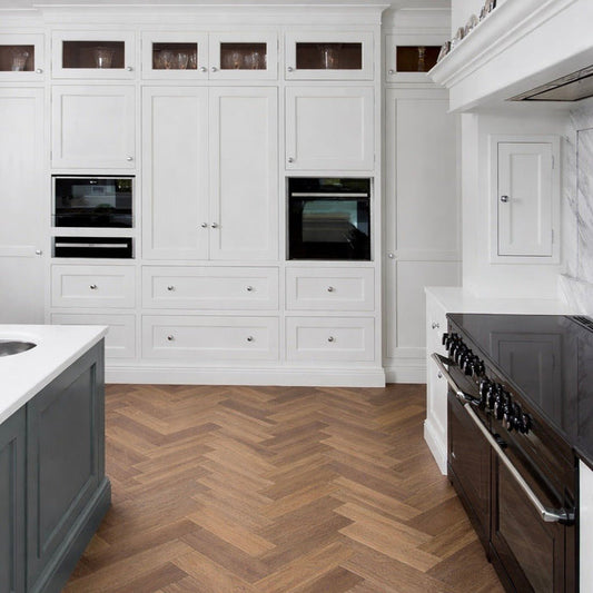 Fika Chalet Oak Herringbone (Engineered Flooring) - Wood Floor Store