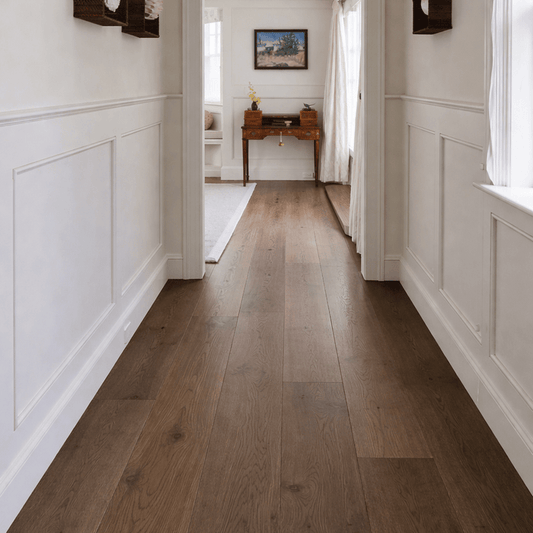 Fika Double Smoked Oak Long Plank - Wood Floor Store