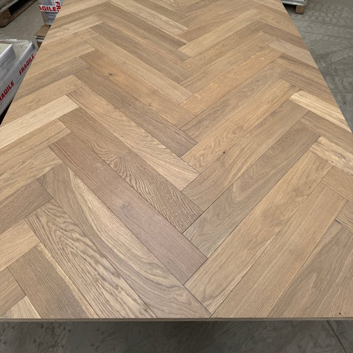 Fika Sienna Oak Herringbone (Engineered Flooring) - Wood Floor Store