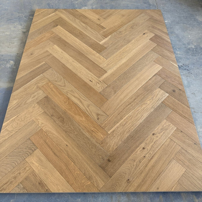 Fika Stanford Oak Herringbone (Engineered Flooring) - Wood Floor Store