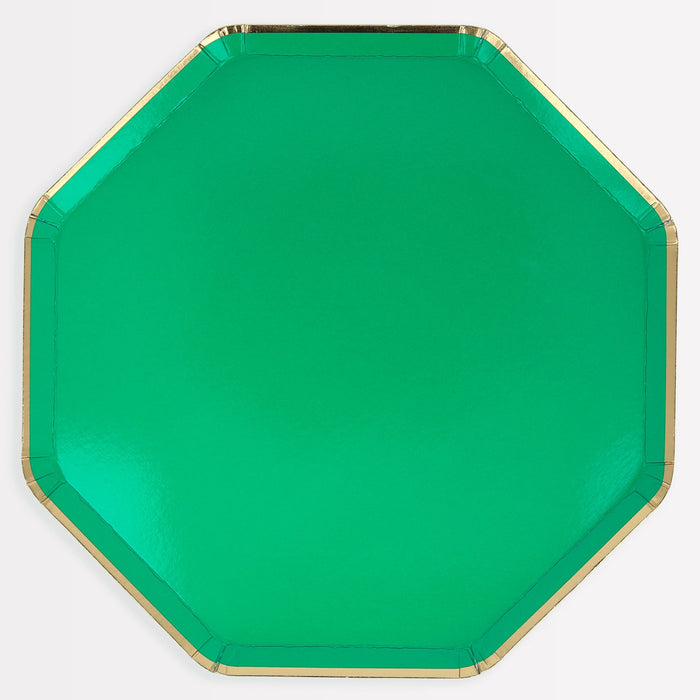 Fir Tree Green Plates