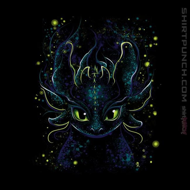 Shirts Magnets / 3"x3" / Black Fireflies