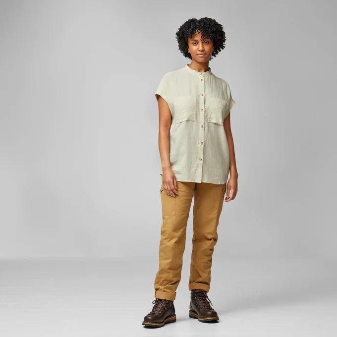 FJALLRAVEN OVIK HEMP SS SHIRT WMNS