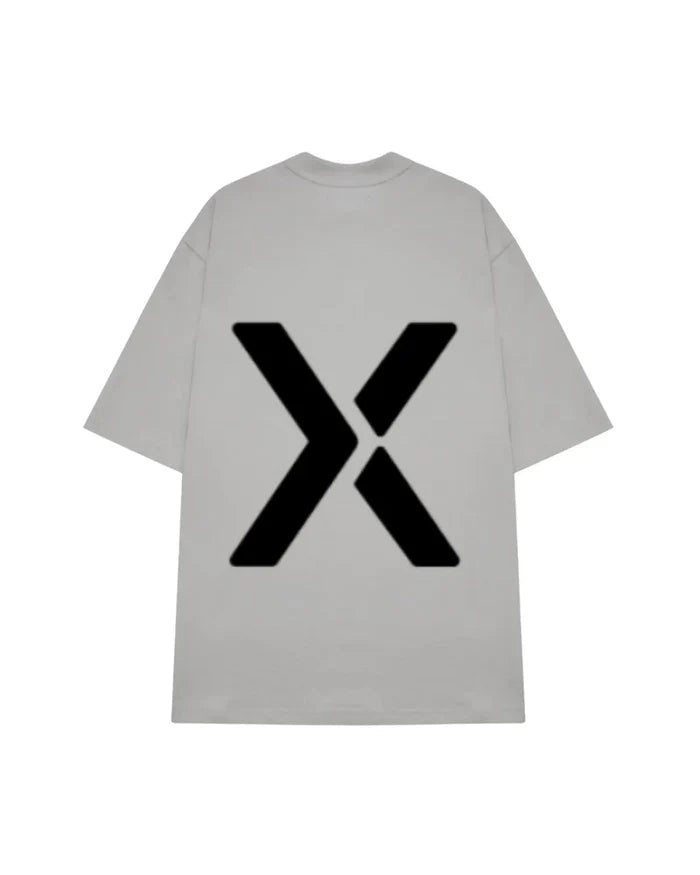 FLEX FITNESS x BANX CLO - X Tee - GREY