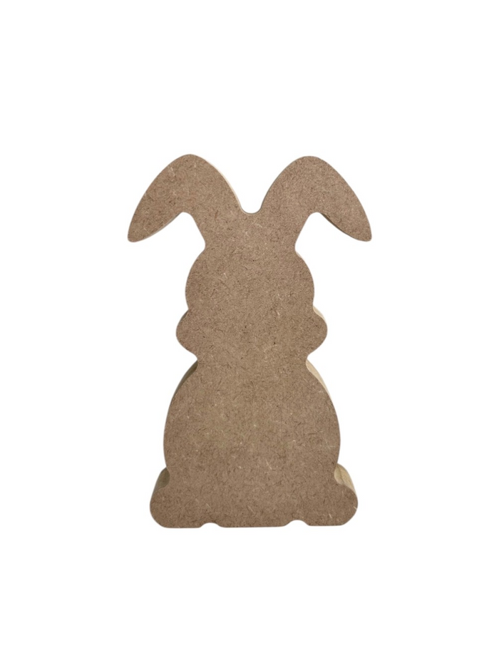 Floppy Ears MDF Bunny Shelf Sitter