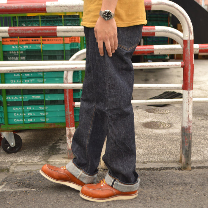 FOB FACTORY "F137" DENIM WEST OVERALLS