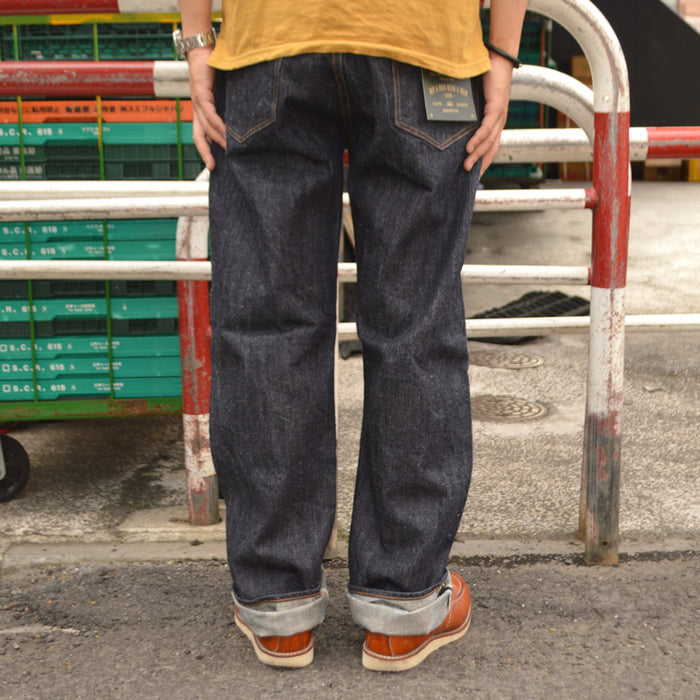 FOB FACTORY "F137" DENIM WEST OVERALLS