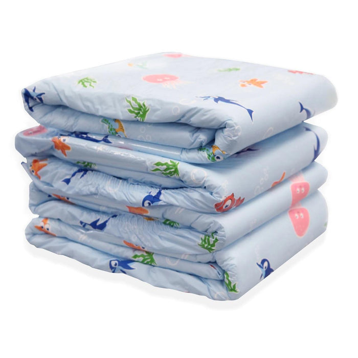 Forsite AM:PM Adult Diapers w/ Plastic Backing, Under the Sea - FH4000-Trial - LL Medico