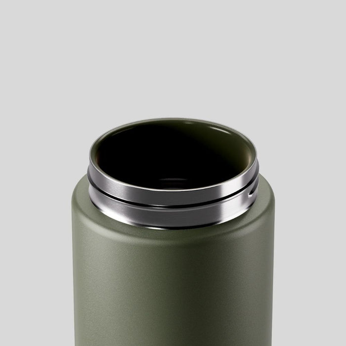 Fressko  Insulated Stainless Steel Bottle Flip Straw Ceramic Lining 660ml