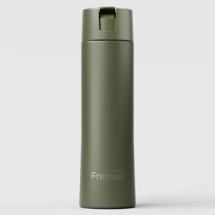 Fressko  Insulated Stainless Steel Bottle Flip Straw Ceramic Lining 660ml