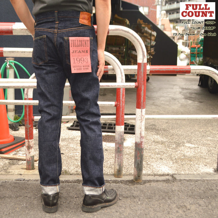 FULL COUNT "1109" Slim Denim