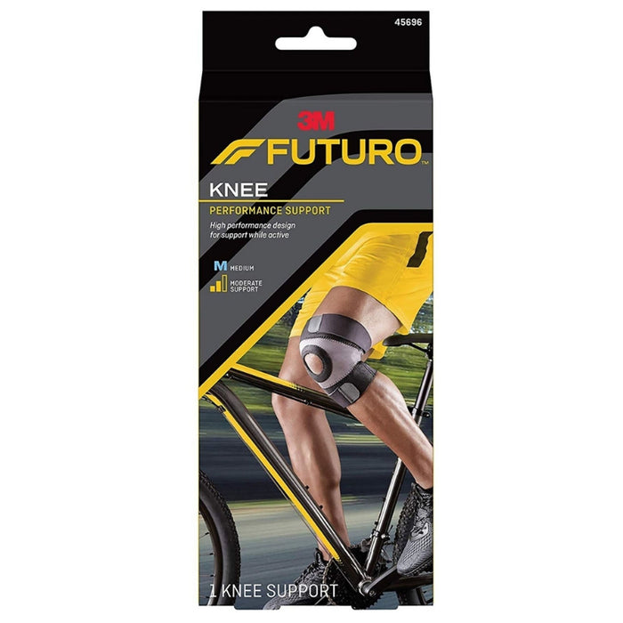 Futuro Sport Moisture Control Knee Brace, Moderate Support - 45696ENR-Single - LL Medico
