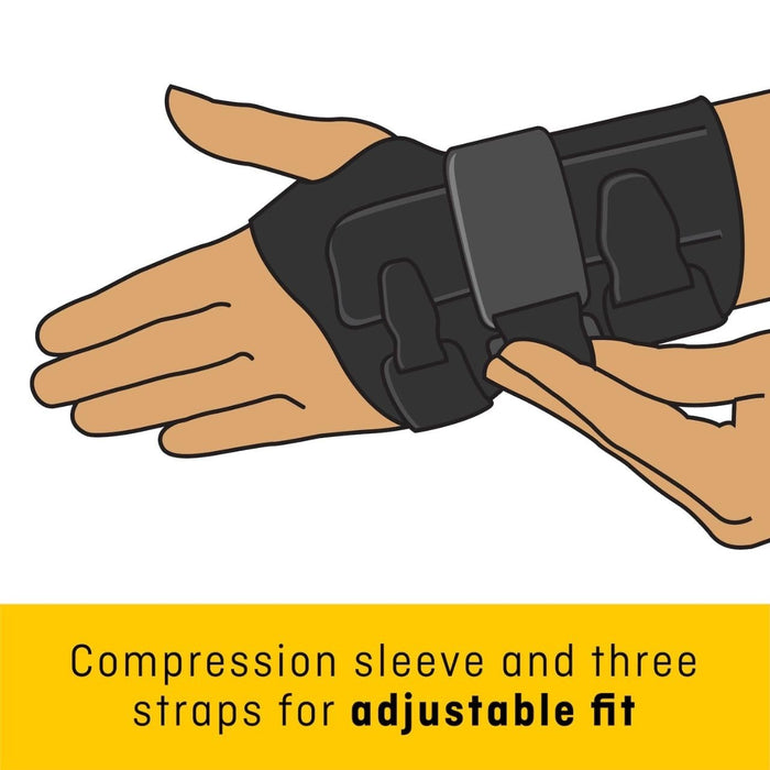 Futuro Wrist Brace, Right Hand, Compression Stab - 48400ENR-Single - LL Medico