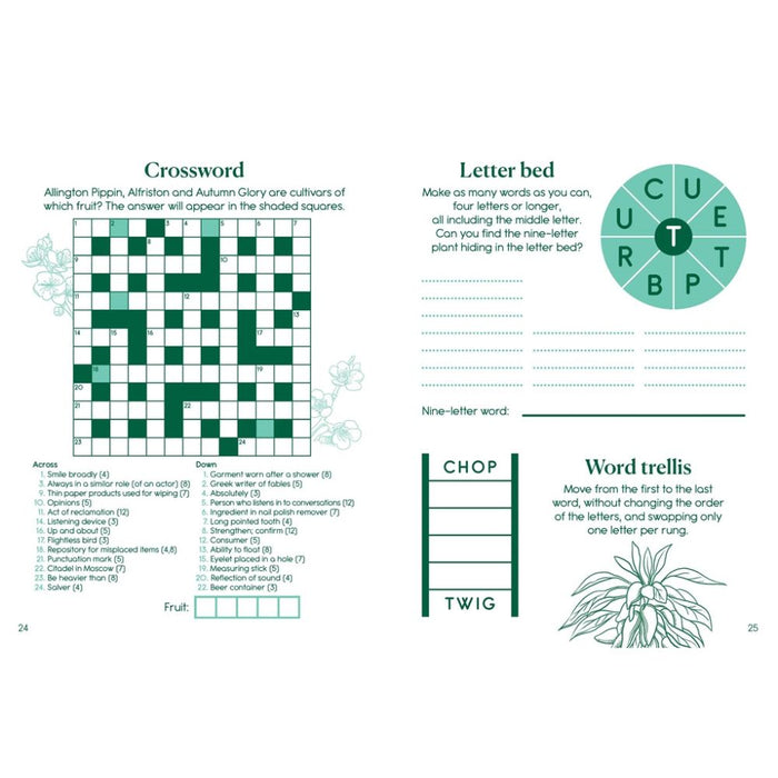 Garden Lover's Puzzle Book