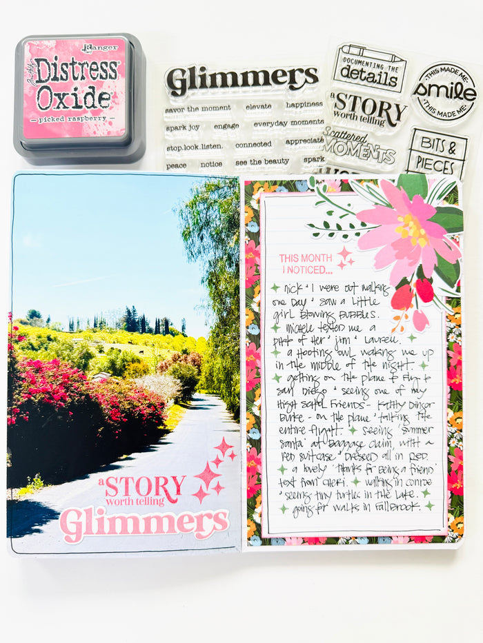 Glimmers 4x6 Stamp Set