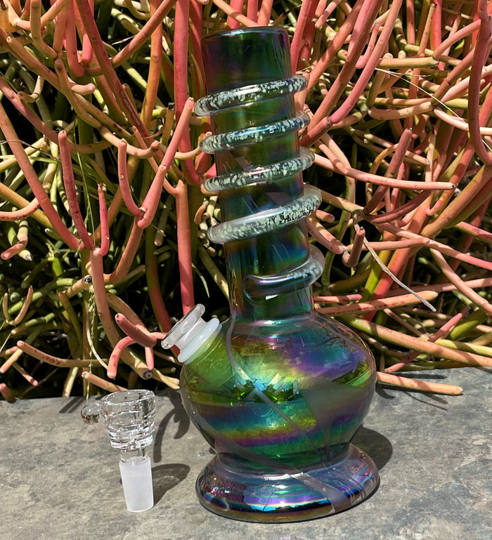 Glow in the Dark Hookah Water Pipe Bong Glass Bongs