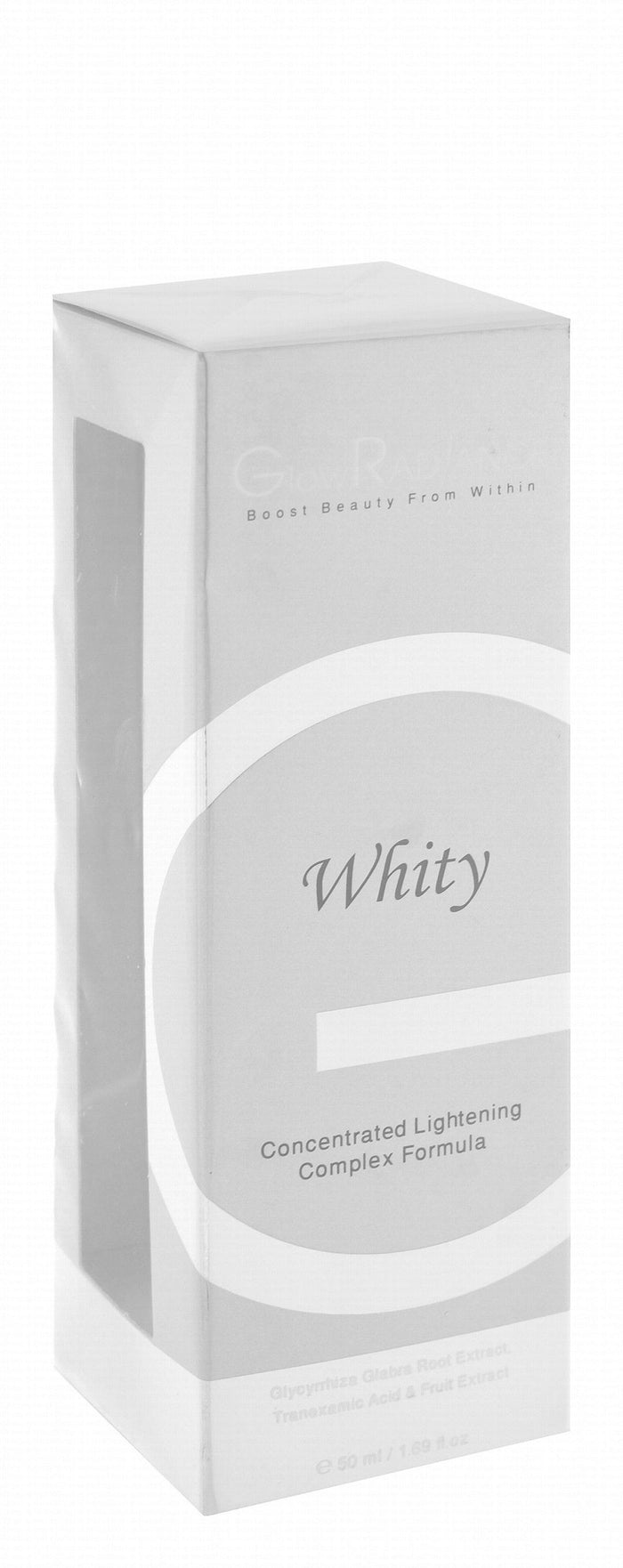 Glow Radiance Whity Lightening Face Cream with Tranexamic Acid, Glycyrrhiza Glabra Root & Fruit Extract, 50ml - Makkah Pharmacy